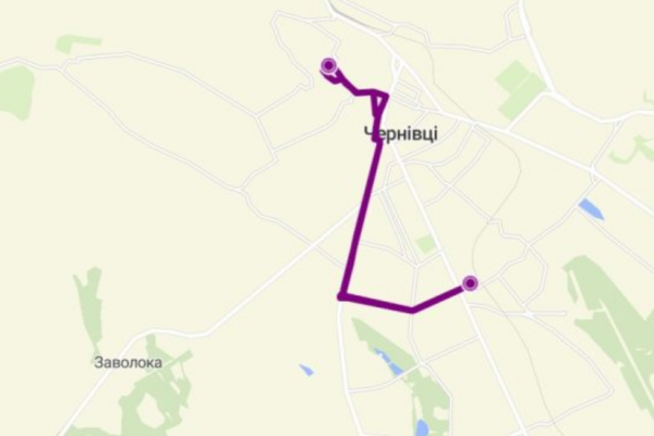 1 тролейбус Чернівці маршрут