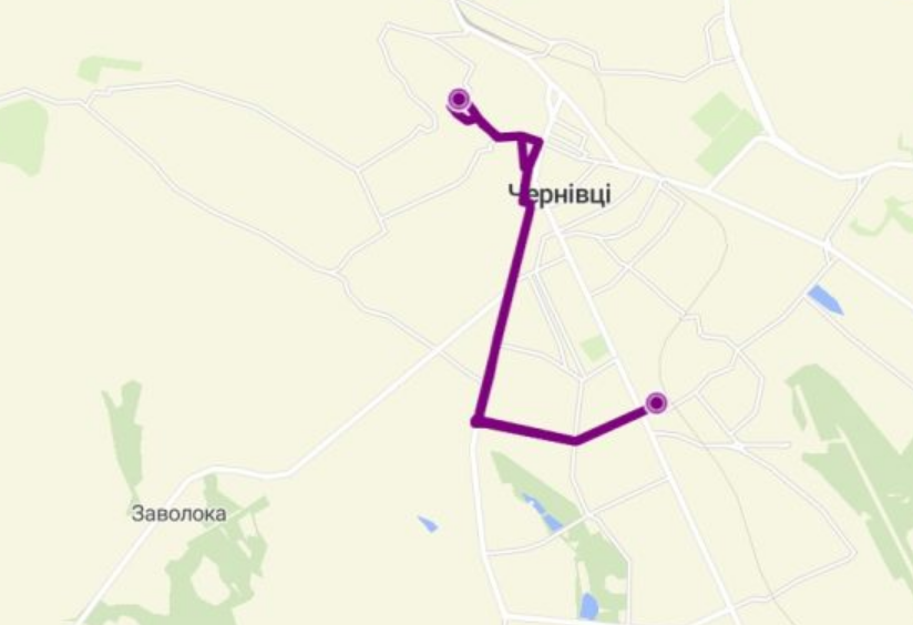 1 тролейбус Чернівці маршрут