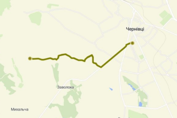 19 маршрутка Чернівці