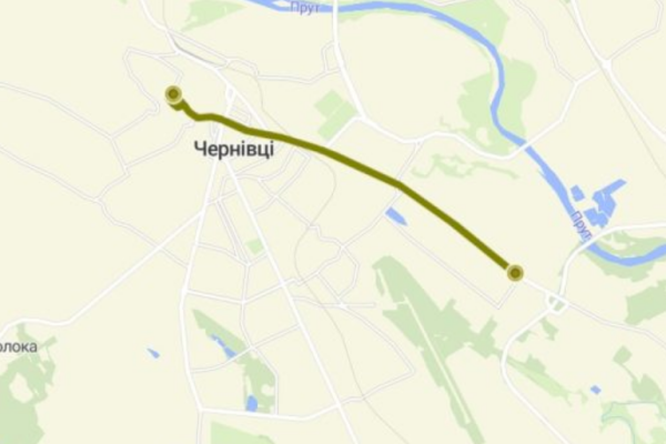 Тролейбус 2 Чернівці маршрут