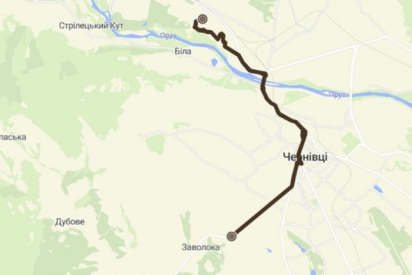 24 маршрутка Чернівці маршрут