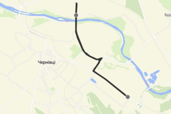 33 маршрутка Чернівці маршрут
