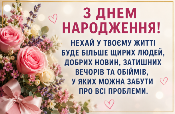 Привітання з днем народження сестрі до сліз відкритка