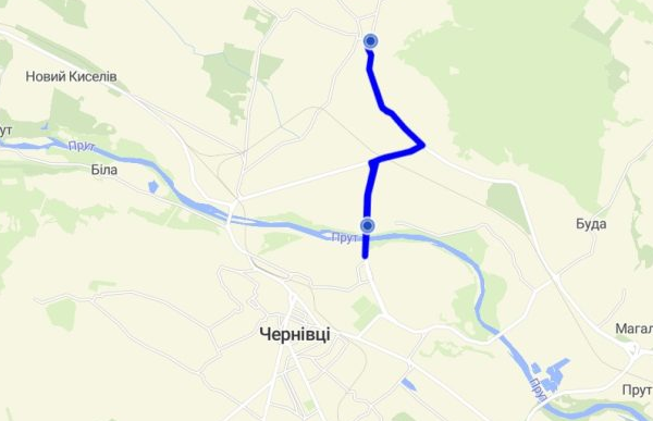 41 маршрутка Чернівці
