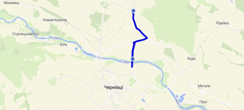 41 маршрутка Чернівці