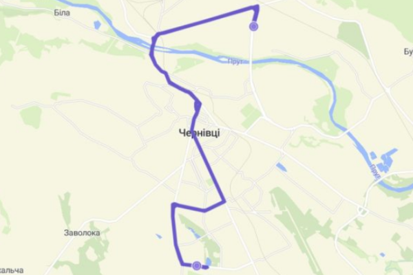 5 тролейбус Чернівці маршрут