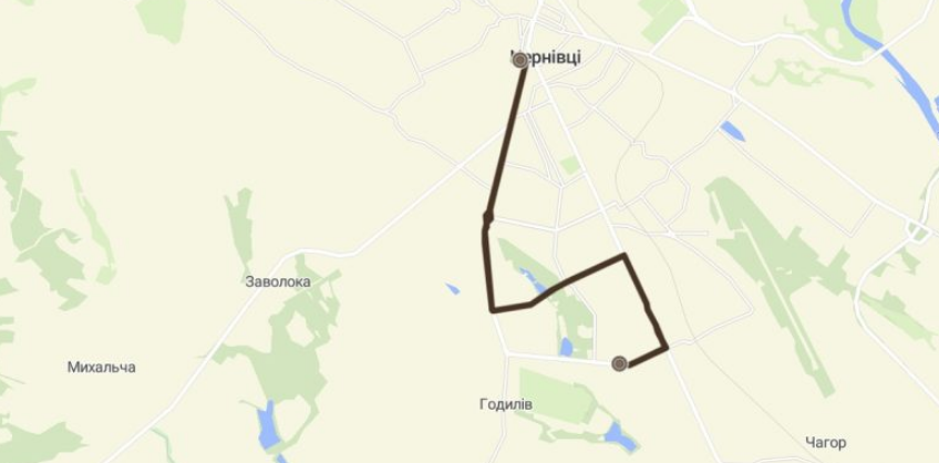 6 тролейбус Чернівці маршрут