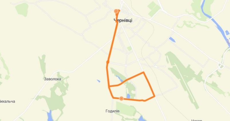 6А тролейбус Чернівці маршрут